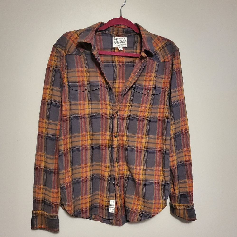 Lucky Brand men's flannel